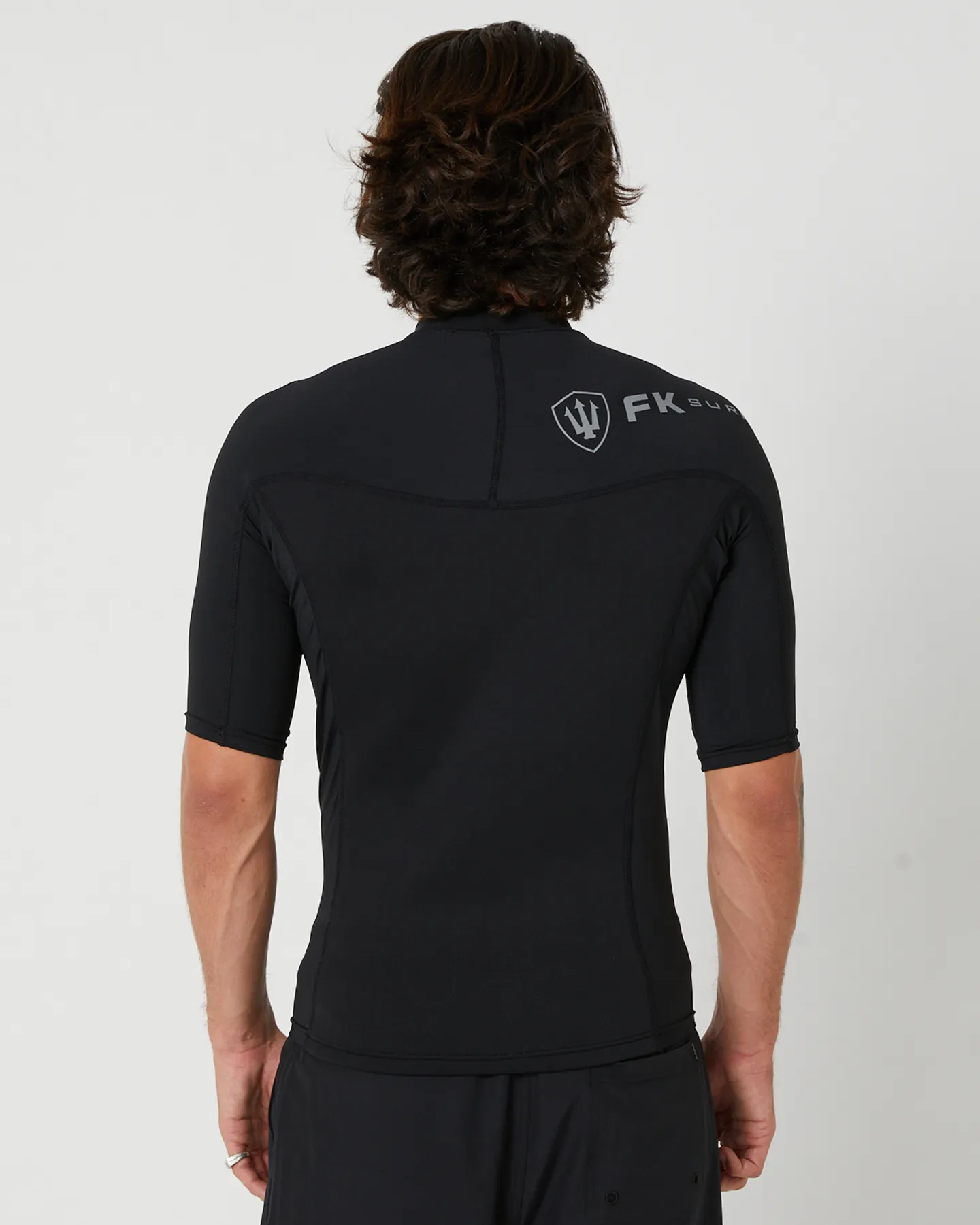 Fk Surf Mens Neo Lycra Vest - Black | SurfStitch