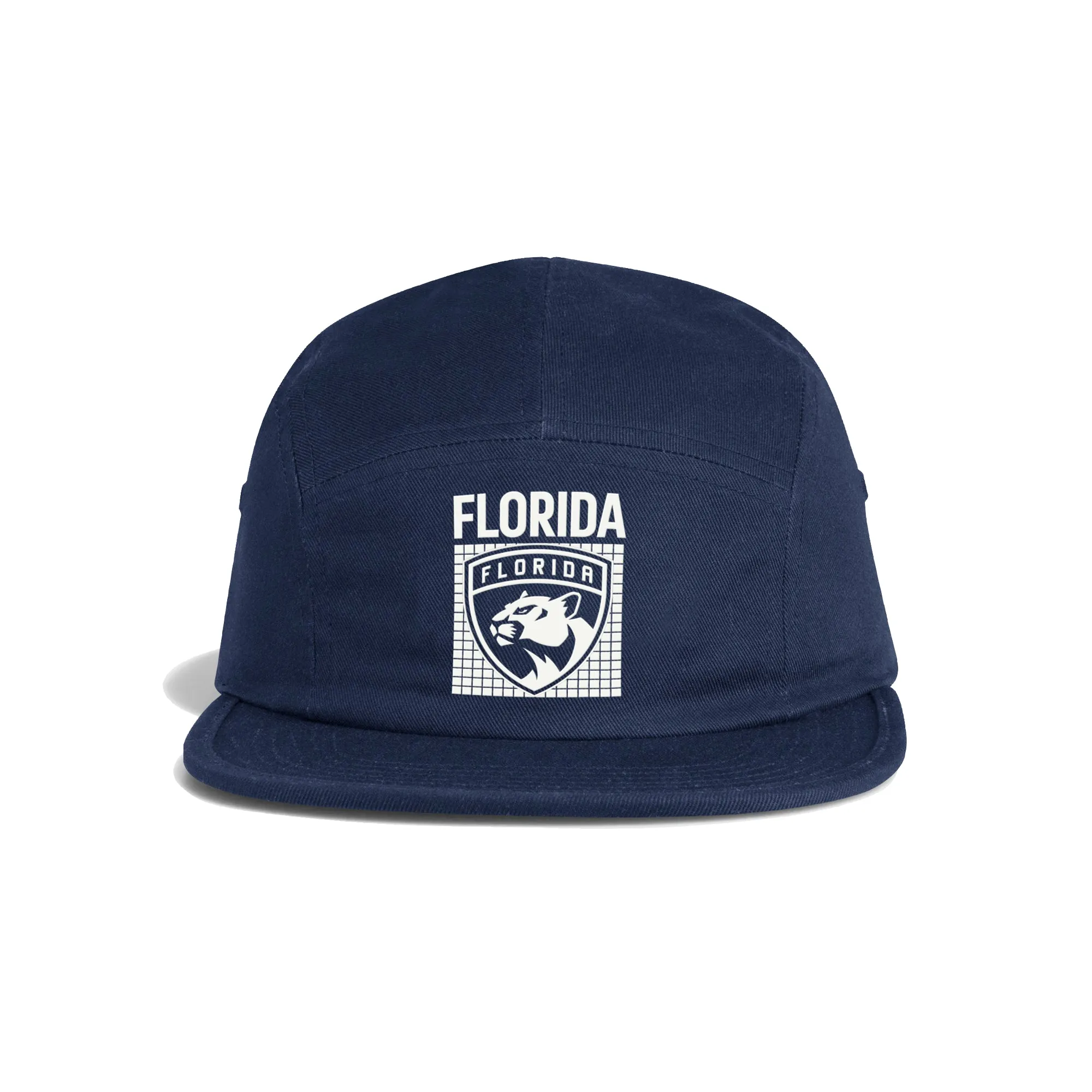 Florida Panthers adidas 5 Panel Hat - Navy