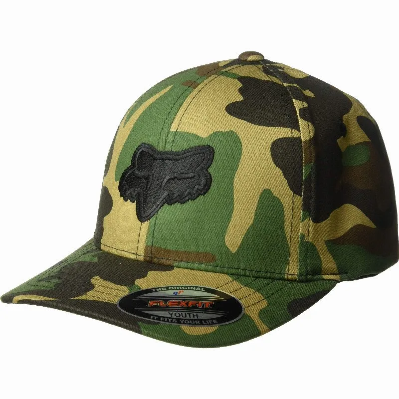 Fox Racing YOUTH LEGACY FLEXFIT HAT CAMO