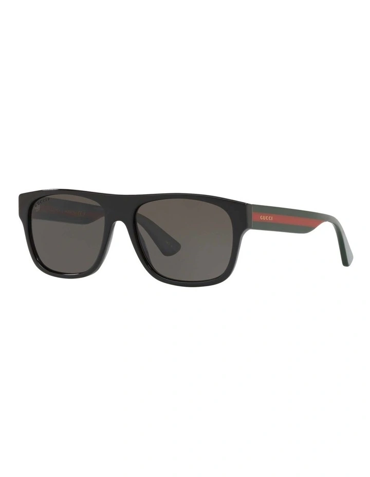 GG0341S Black Polarised Sunglasses