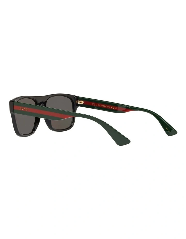 GG0341S Black Polarised Sunglasses