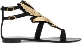 Giuseppe Zanotti 2.0 Cruel flat sandals Black