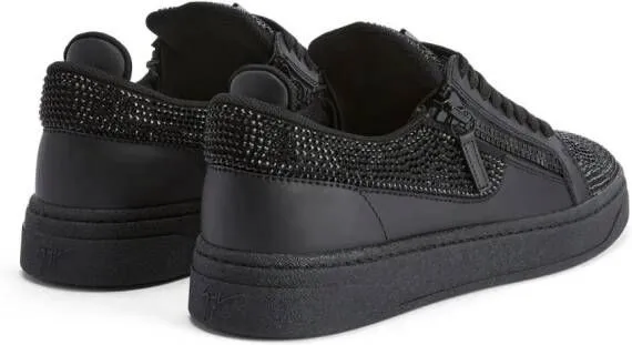 Giuseppe Zanotti GZ 94 crystal-embellished sneakers Black