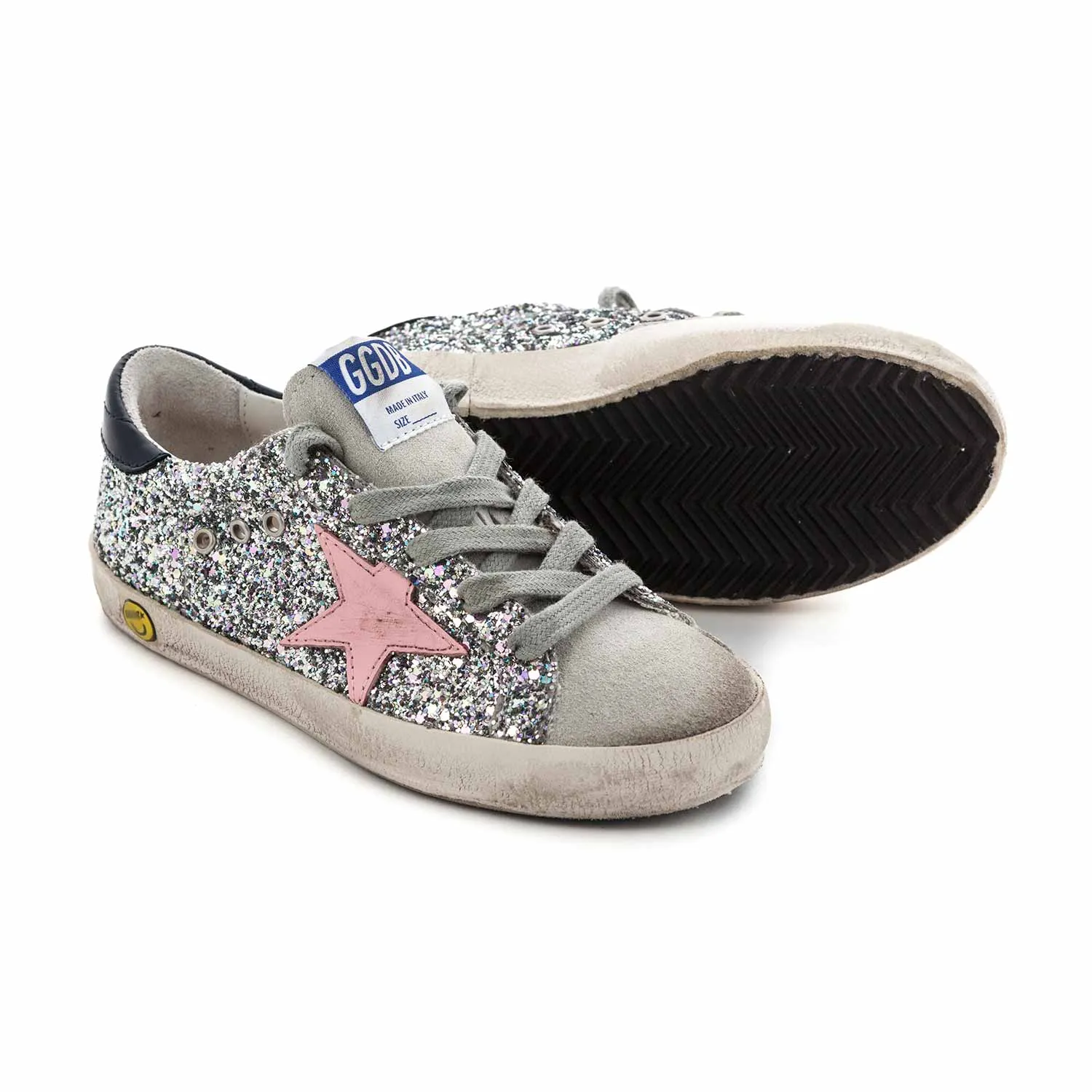 Golden Goose Glitter Sstar Sneakers For Girls