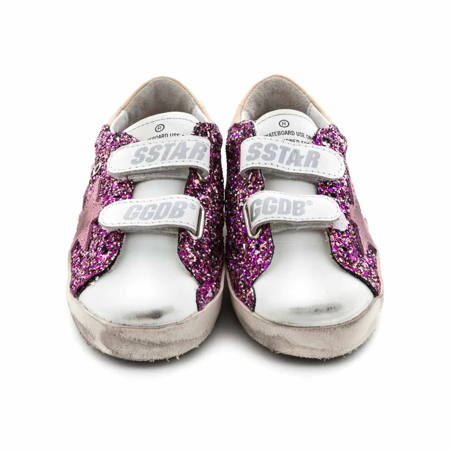 Golden Goose Little Girl Superstar Sneakers