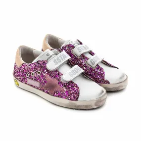 Golden Goose Little Girl Superstar Sneakers