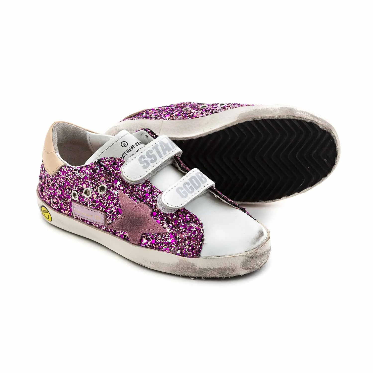 Golden Goose Little Girl Superstar Sneakers