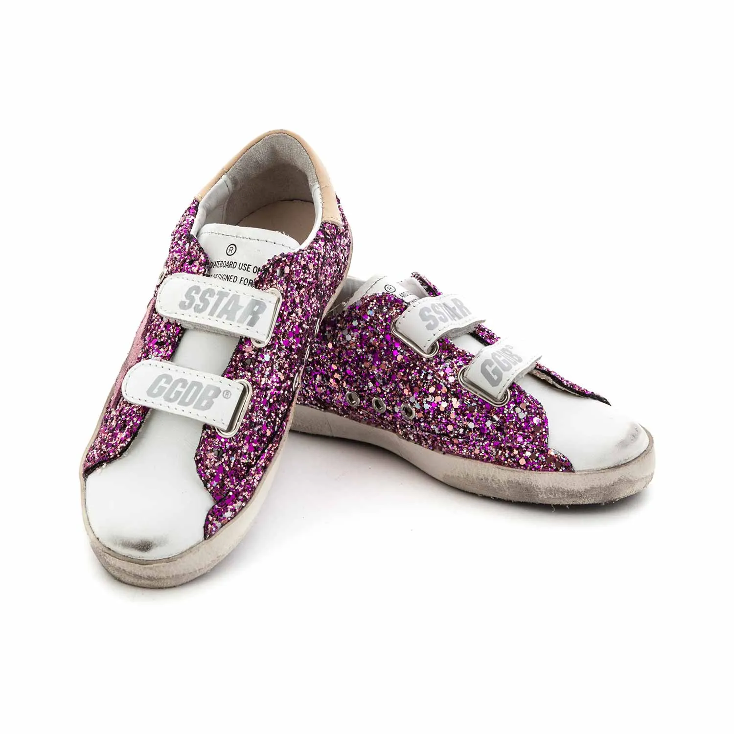 Golden Goose Little Girl Superstar Sneakers