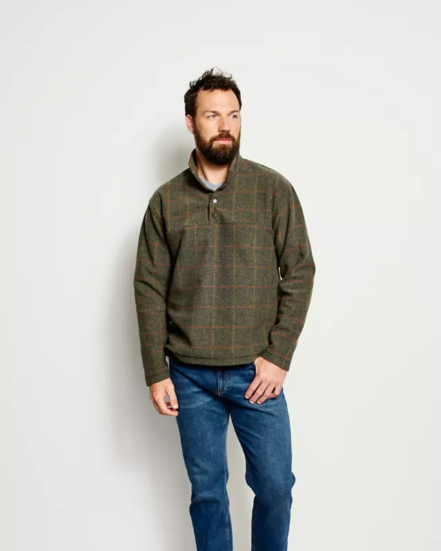 Green Mountain Snap-Neck Fleece