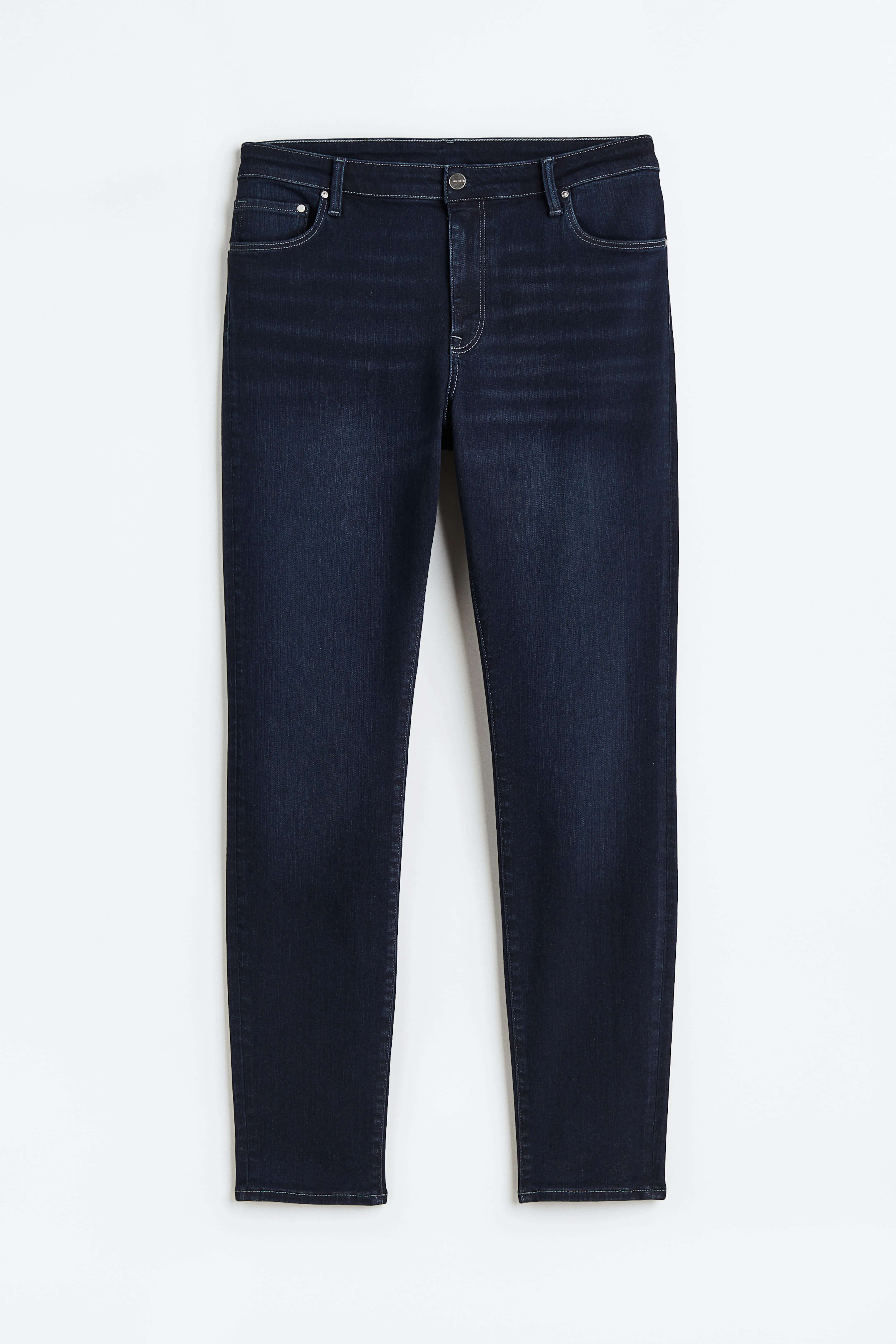 H&M+ Shaping Regular Jeans - Regular waist - Long - Dark denim blue - Ladies | H&M GB