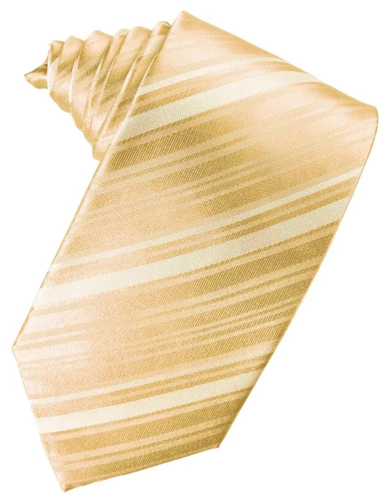 Harvest Maize Striped Silk Necktie