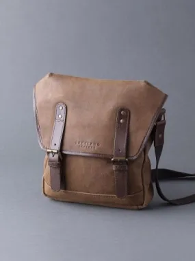 Hawksdale Leather Reporter Bag in Brown