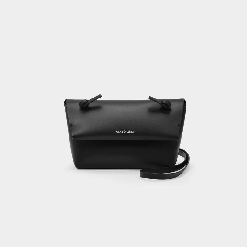 Hobo Bag - Acne Studios -  Black - Leather