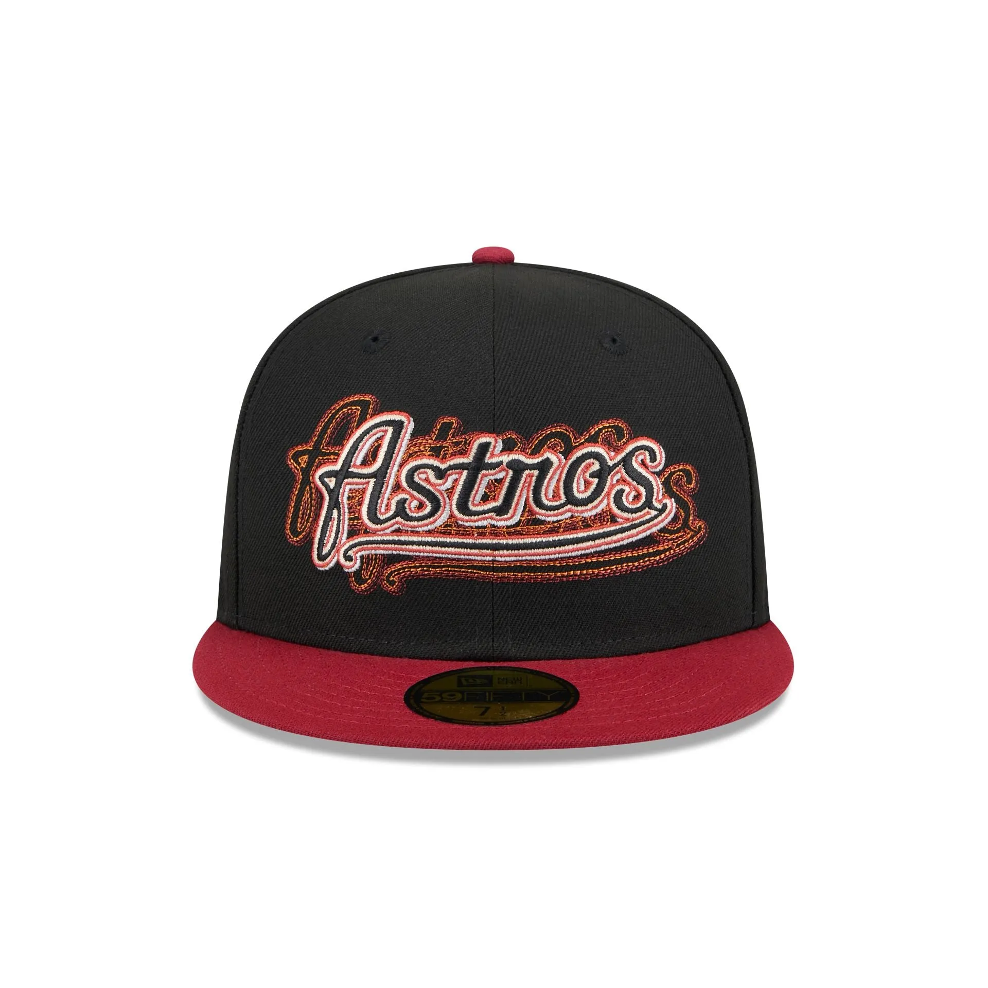 Houston Astros Shadow Stitch 59FIFTY Fitted Hat