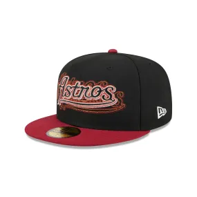 Houston Astros Shadow Stitch 59FIFTY Fitted Hat