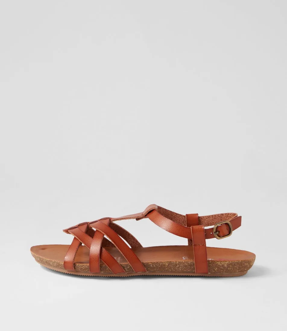 I LOVE BILLY Gerling Tan Sandals