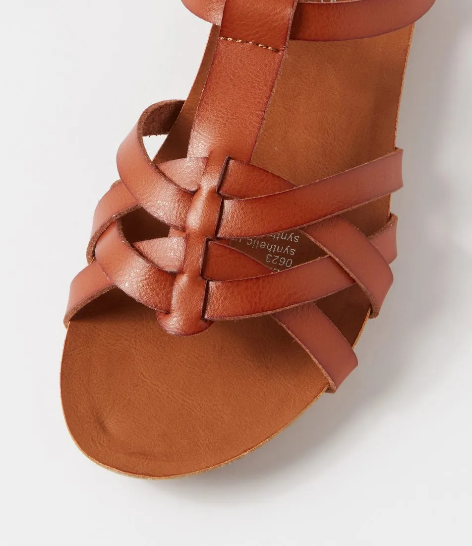 I LOVE BILLY Gerling Tan Sandals