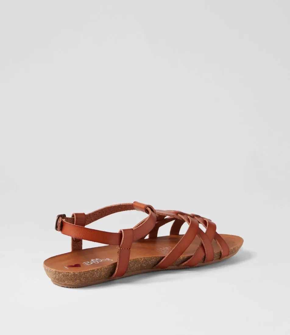 I LOVE BILLY Gerling Tan Sandals