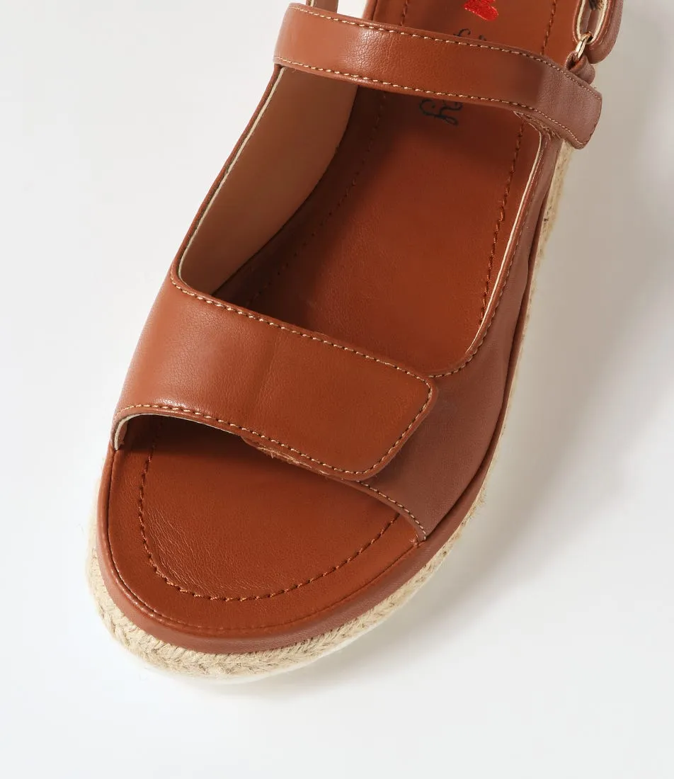 I LOVE BILLY Vanji Tan Sandals