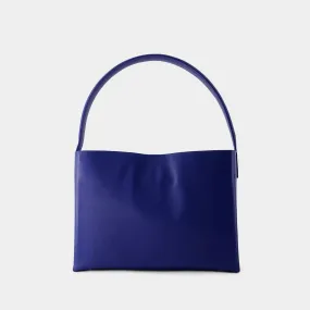 Ines de la Fressange  Leonore L Shoulder Bag - Ines de la Fressange - Leather - Blue Cobalt