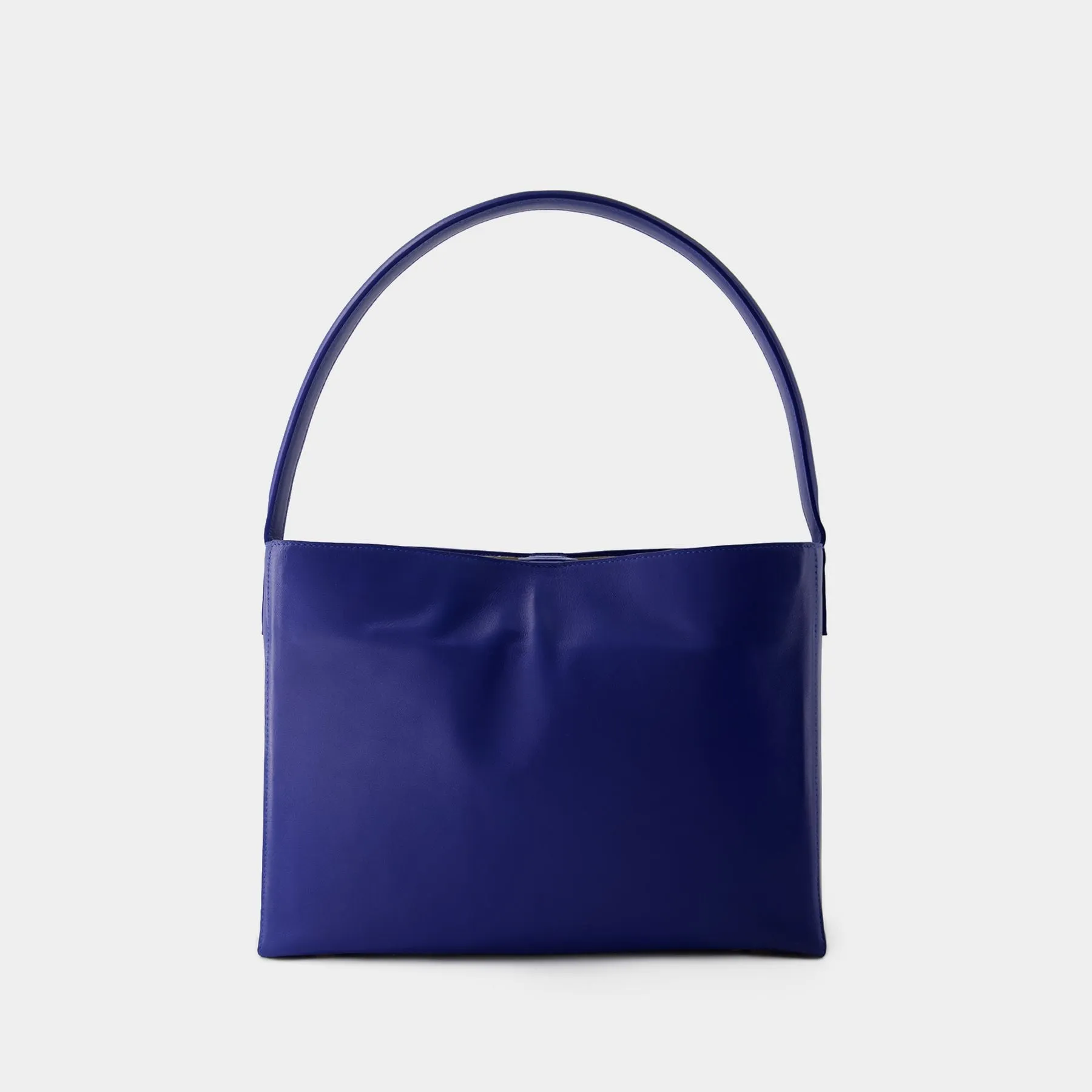 Ines de la Fressange  Leonore L Shoulder Bag - Ines de la Fressange - Leather - Blue Cobalt