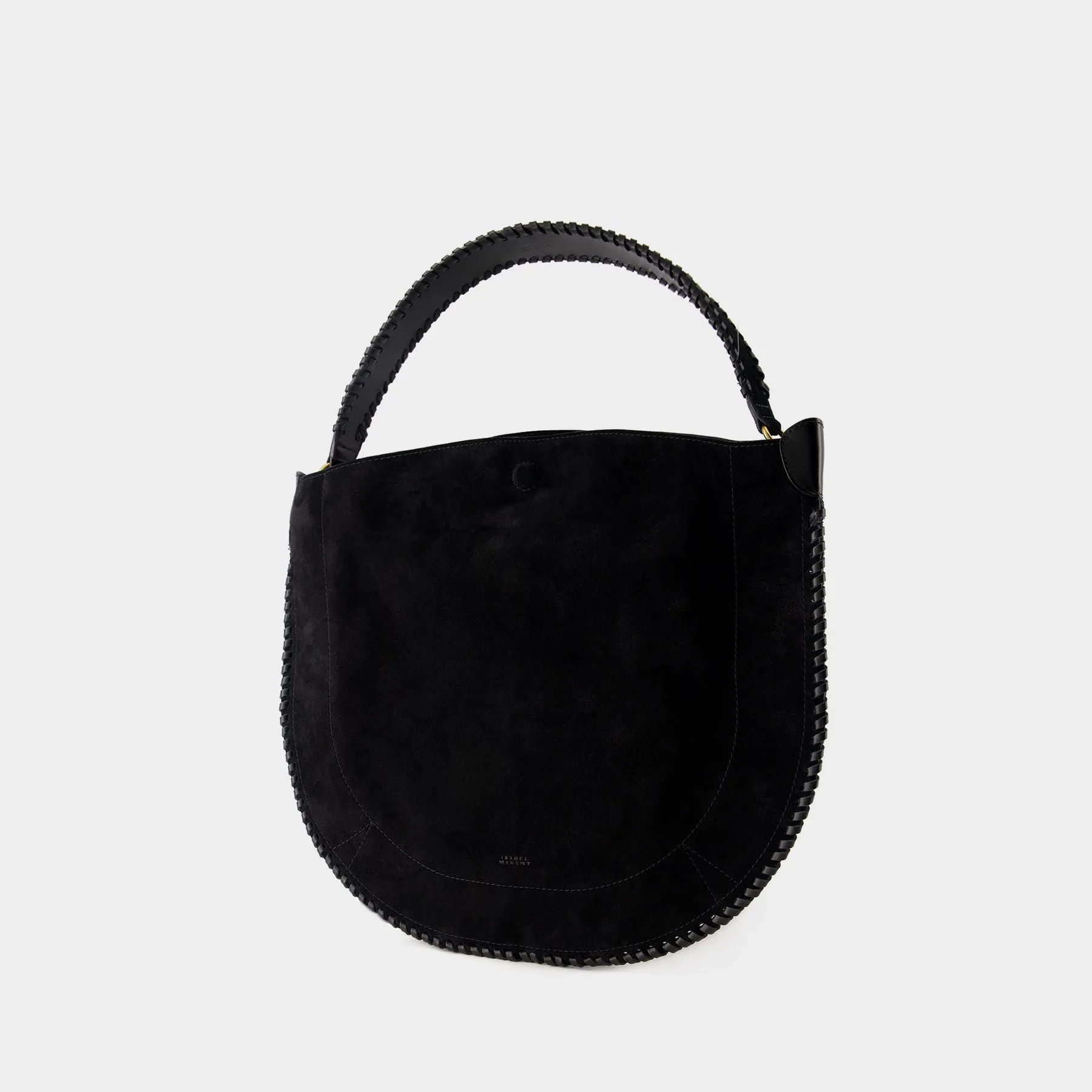 Isabel Marant  Oskan Hobo Bag - Isabel Marant - Leather - Black