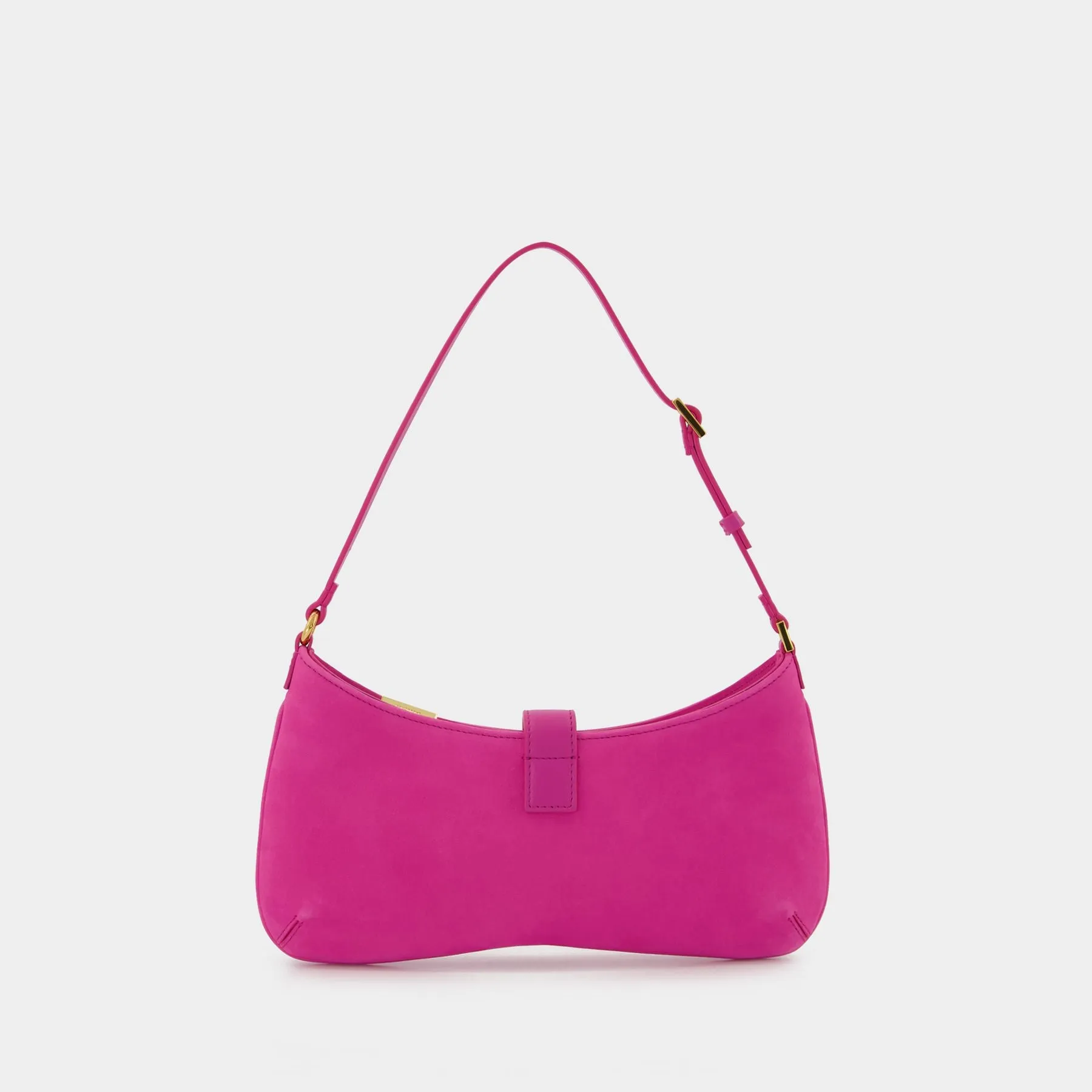 Jacquemus  Le Bisou Cadenas Bag - Jacquemus - Dark Pink - Leather