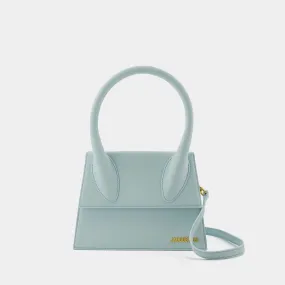 Jacquemus  Le Grand Chiquito Bag - Jacquemus -  Blue Pale - Leather