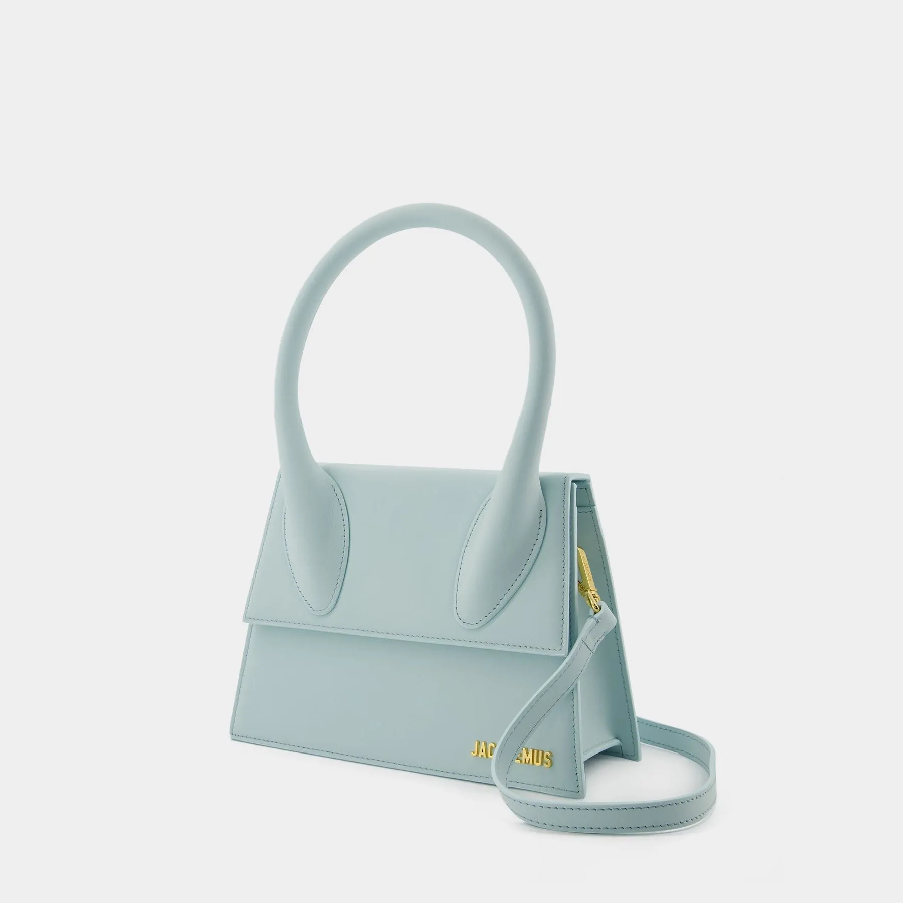 Jacquemus  Le Grand Chiquito Bag - Jacquemus -  Blue Pale - Leather