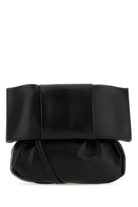 Jil Sander Black Nappa Leather Bucket Bag