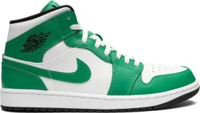 Jordan Air 1 Mid Lucky Green sneakers White