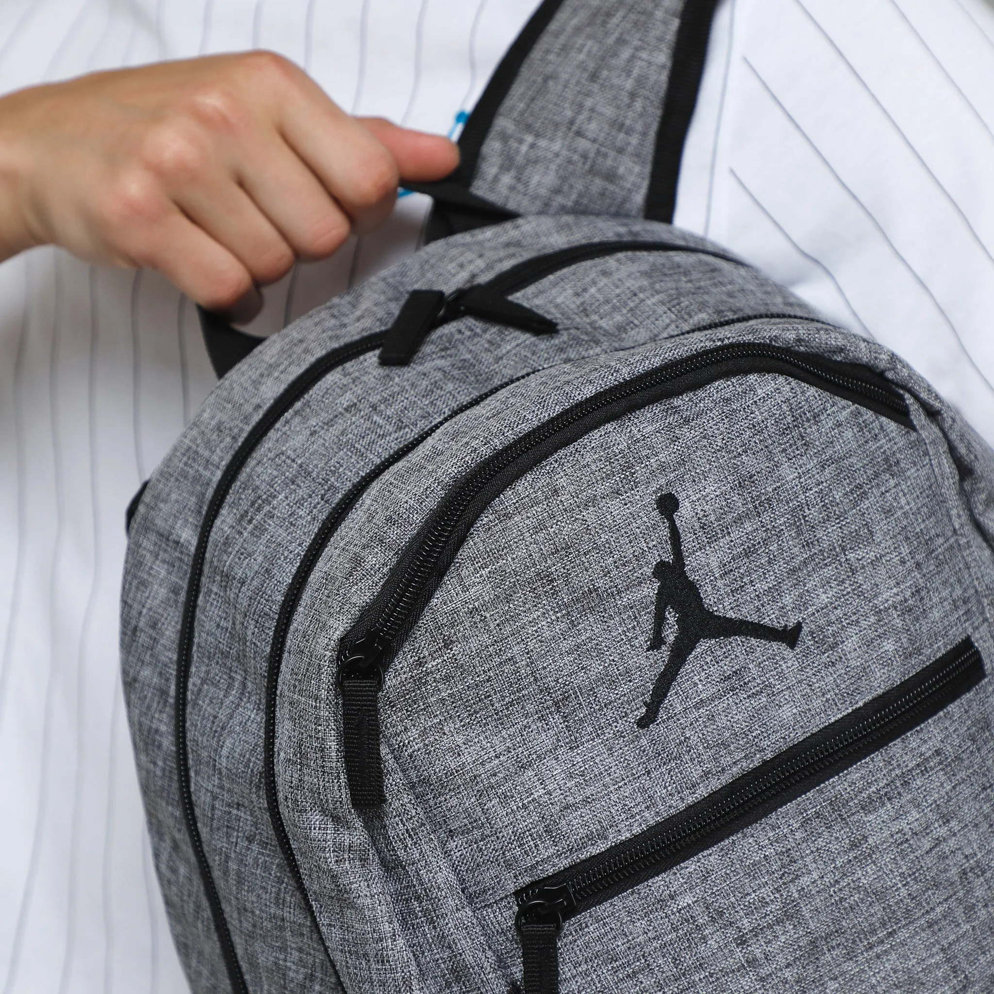 Jordan Level Backpack / Carbon Heather