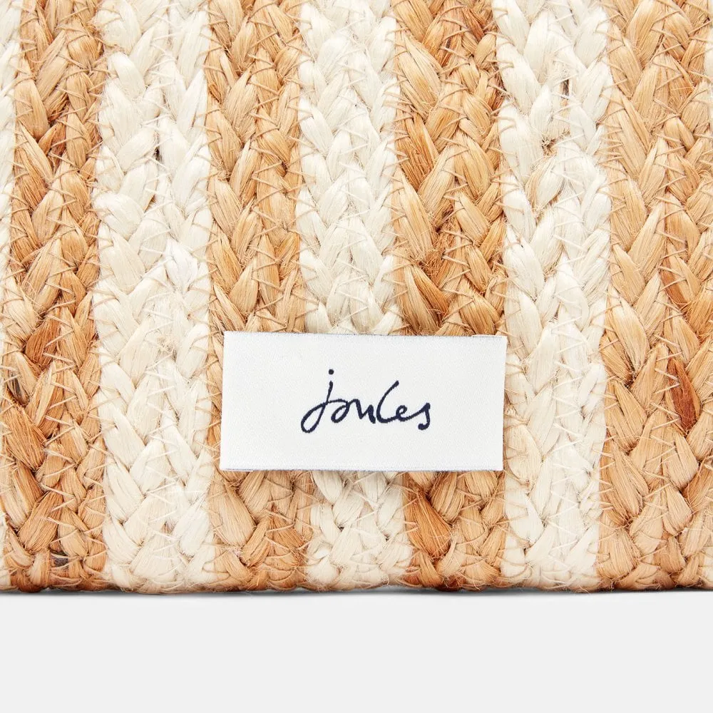 Joules Budleigh Jute Envelope Cross Body Bag (Natural)