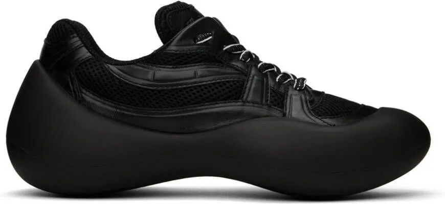 JW Anderson Black Bumper Hike Low Top Sneakers