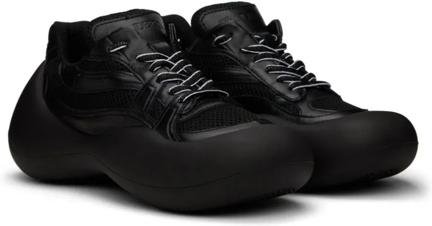 JW Anderson Black Bumper Hike Low Top Sneakers