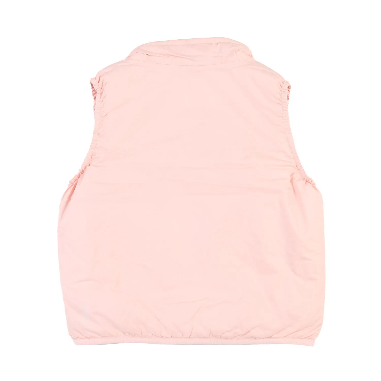 K-Way Pink And Ecru Rouland Orsetto Vest For Lttle Girl