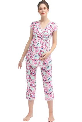 Kimi + Kai Maternity Addison Nursing PJ Set