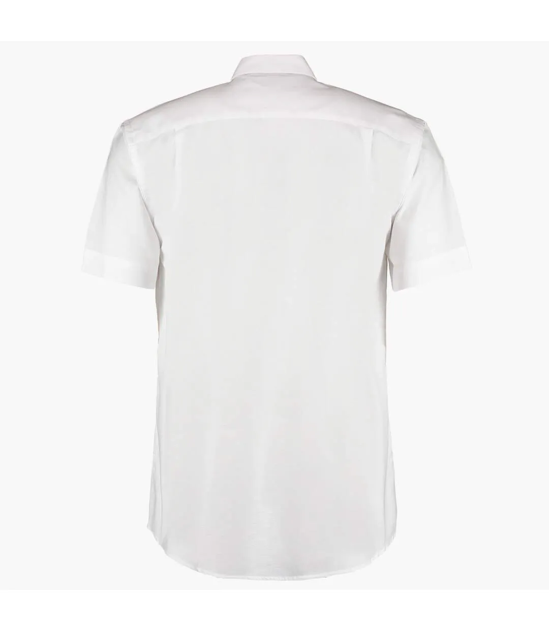 Kit mens workwear oxford short sleeve shirt white Kustom