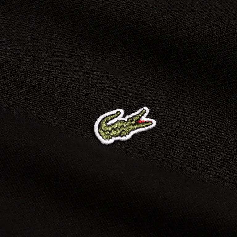 Lacoste Brushed Fleece Sweatshirt Black