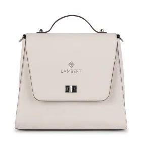 Lambert Elie Backpack - Salt Saffiano  - Clement