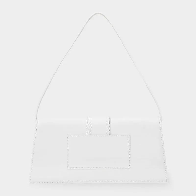 Le Bambino Long Bag - Jacquemus - White - Leather