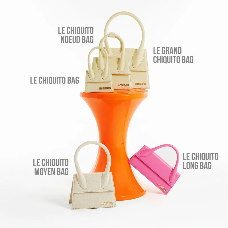 Le Chiquito Moyen Bag - Jacquemus - White - Leather