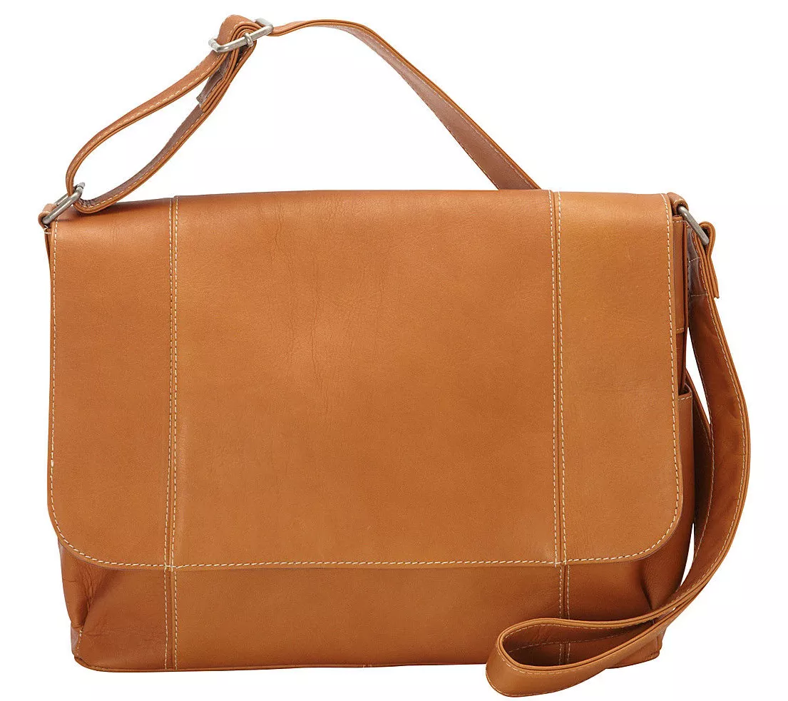 Le Donne Leather Flap Over Shoulder Bag