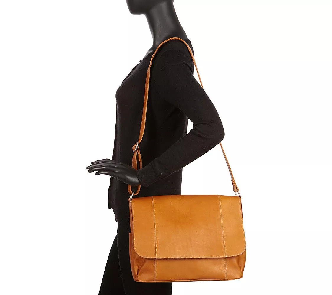 Le Donne Leather Flap Over Shoulder Bag