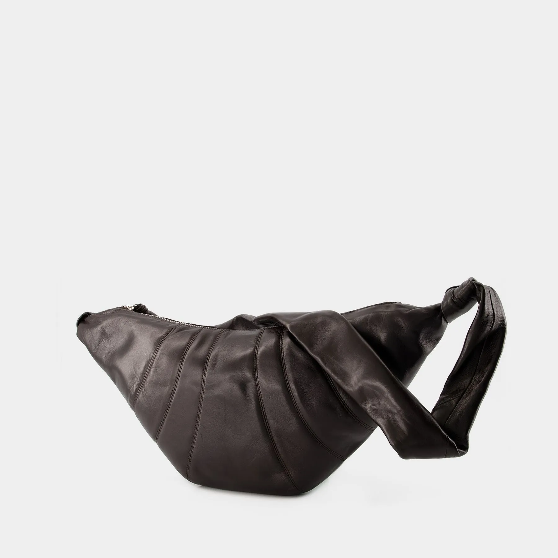 Lemaire  Medium Croissant Bag - Lemaire - Leather - Dark Chocolate