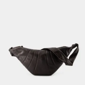 Lemaire  Medium Croissant Bag - Lemaire - Leather - Dark Chocolate