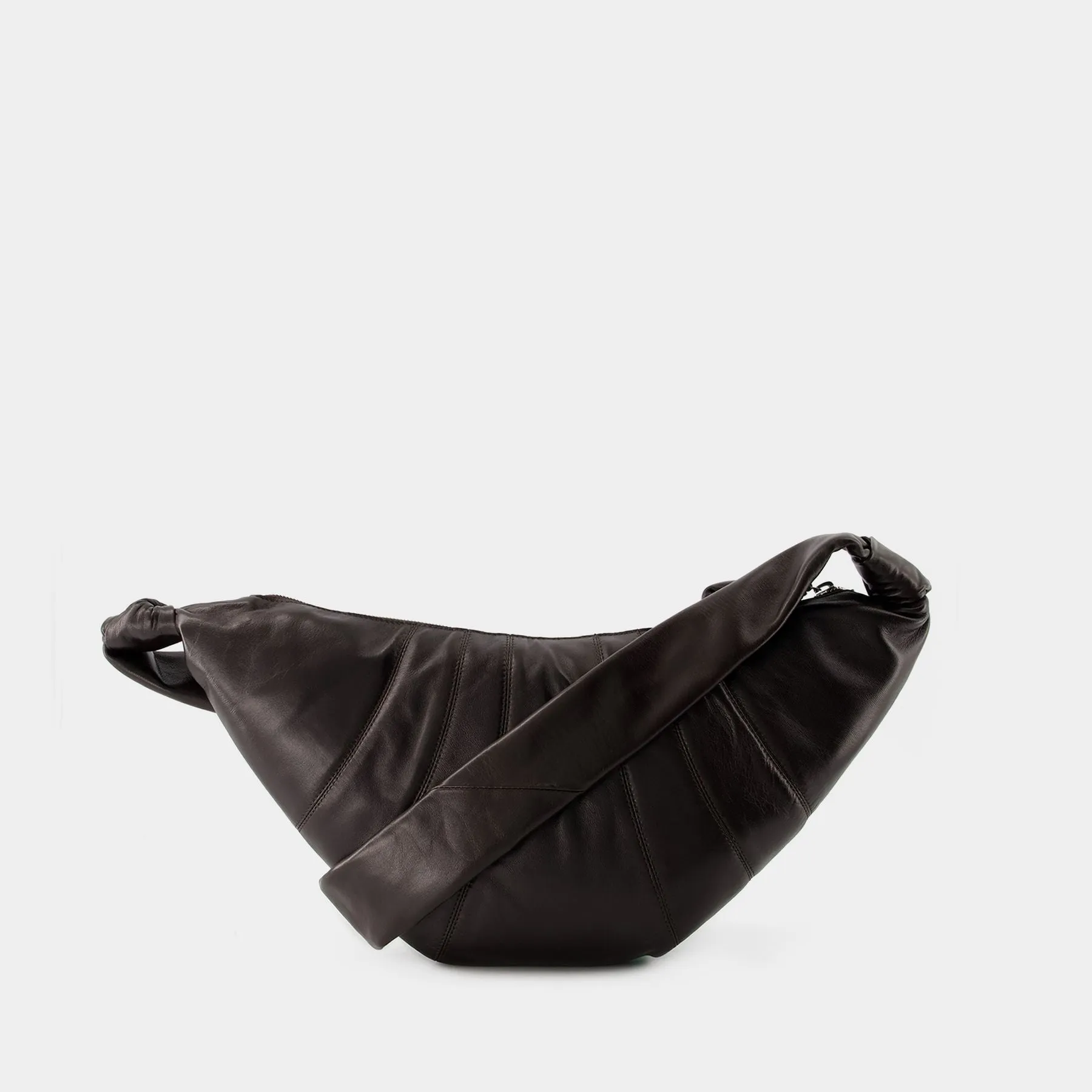 Lemaire  Medium Croissant Bag - Lemaire - Leather - Dark Chocolate