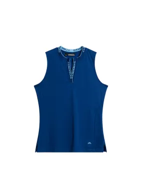 Leya Sleeveless Top / Estate Blue