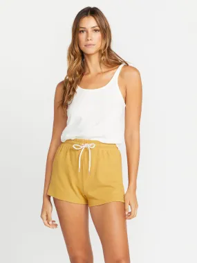 Lived in Lounge Fleece Shorts - Dijon