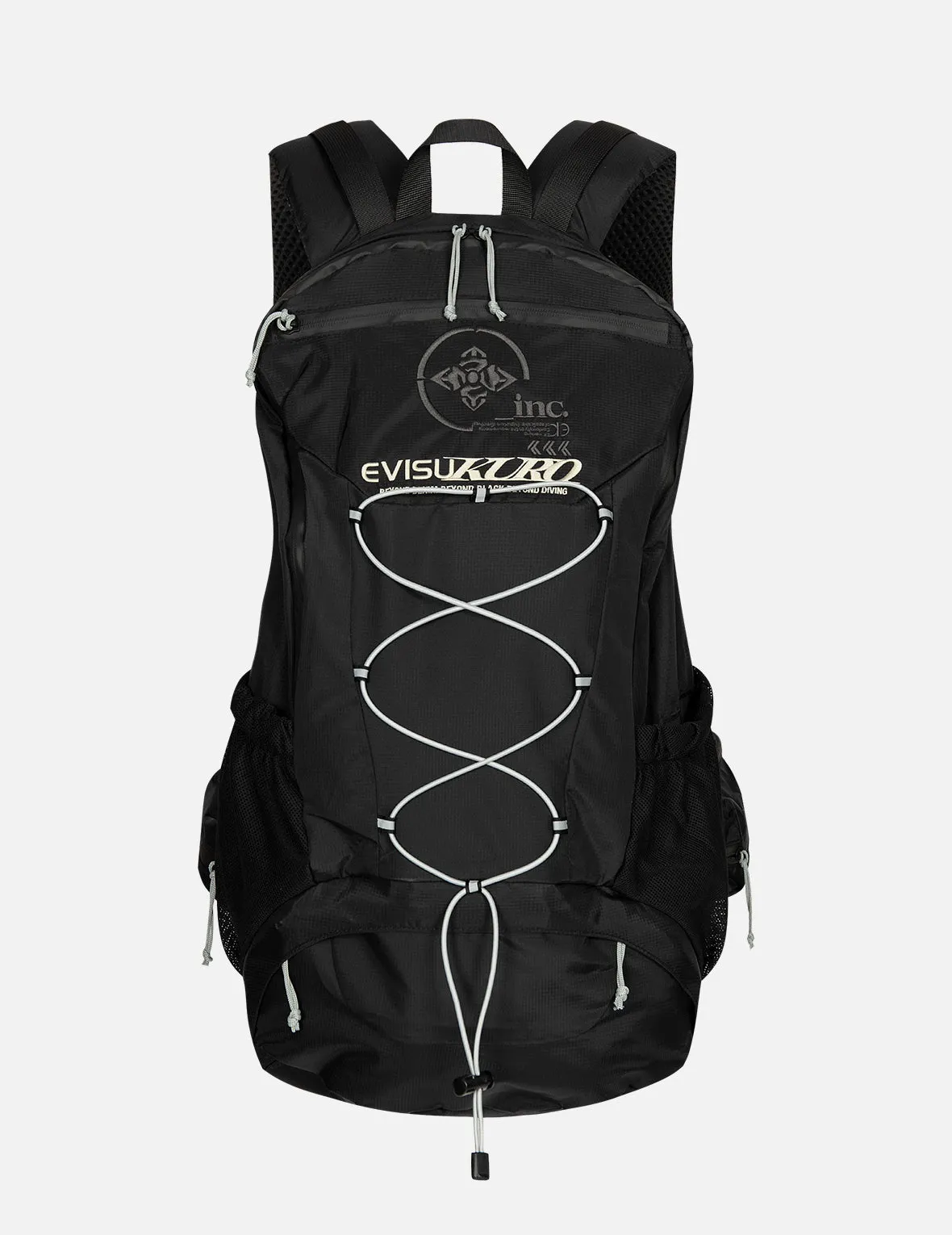 Logo and Kamon Embroidery Functional Backpack